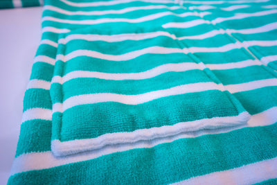 Kids Hooded Towels | Zippy Aqua Green Kids Hooded Towels | Zippy by Rad Kids | Kids Poncho Towel |